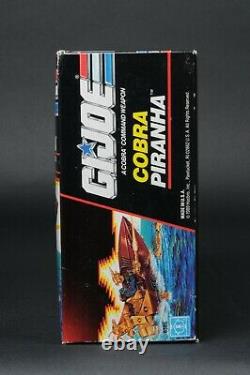 1990 Hasbro GI Joe Series 9 Cobra Piranha MISB Unopened Factory Sealed