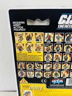 1990 Hasbro Uk Action Force G. I. Joe Tiger Force Carded Action Figure Outback