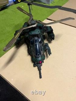 2002 GI Joe Vehicles incl Night Attack Helicopter with Sounds