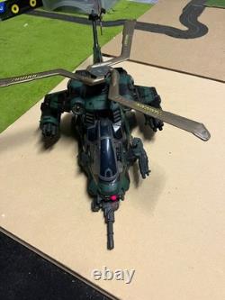 2002 GI Joe Vehicles incl Night Attack Helicopter with Sounds