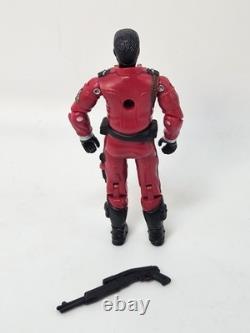 2004 GI Joe Cobra Crimson Guard Operation Sabotage Hasbro Unmasked, No Helmet