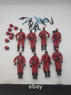 2004 GI Joe V4 V5 And V6 Crimson Guard Operation Sabotage (8 Figures) Hasbro