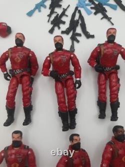 2004 GI Joe V4 V5 And V6 Crimson Guard Operation Sabotage (8 Figures) Hasbro