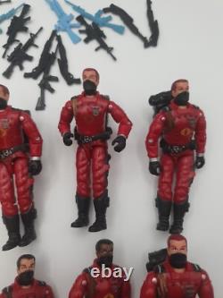 2004 GI Joe V4 V5 And V6 Crimson Guard Operation Sabotage (8 Figures) Hasbro
