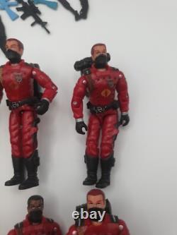 2004 GI Joe V4 V5 And V6 Crimson Guard Operation Sabotage (8 Figures) Hasbro