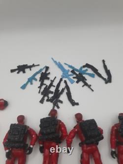 2004 GI Joe V4 V5 And V6 Crimson Guard Operation Sabotage (8 Figures) Hasbro