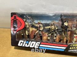 2008 Hasbro GI JOE COBRA DESERT ASSAULT SQUAD Set 1 7 Figure Pack MIB/NEW