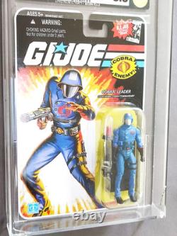 2008 Hasbro Gi Joe Comic Series Cobra Commander V31 Afa Graded 9.0