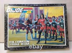 2009 GI Joe Convention Exclusive Crimson Strike Team JoeCon COMPLETE NEW IN BOX