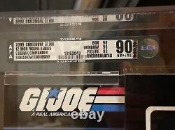 2009 Sideshow Collectibles Exclusive GI Joe Cobra Commander 12 Figure AFA Grade