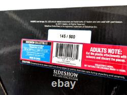 2011 Sideshow Collectibles Ltd Edt Statue Gi Joe Cobra Commander Diorama 145/500