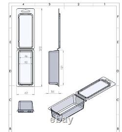 3.75 Blister Protective CLEAR Clamshell Action Figure Case-Star Wars AF GI Joe