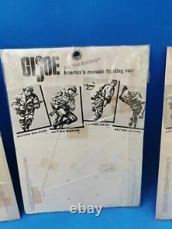 3 x Vintage Action Man GI Joe Carded Accessories packs pilot Soldier sailor