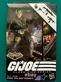 6 Hasbro G. I. Joe Classified Series 77 David Big Ben Bennett Action Figure Boxed