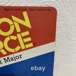 ACTION FORCE G I JOE Vintage Man Palitoy Enemy Black Major Figure MOC rare