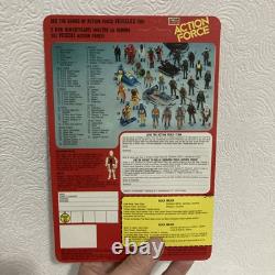 ACTION FORCE G I JOE Vintage Man Palitoy Enemy Black Major Figure MOC rare