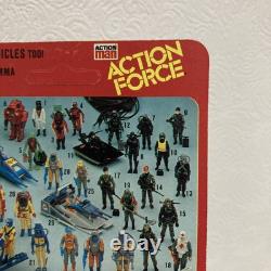 ACTION FORCE G I JOE Vintage Man Palitoy Enemy Black Major Figure MOC rare