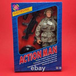 ACTION MAN? ELECTRONIC DUKE Doll Figure? Vintage HASBRO 90's BOXED G. I. JOE