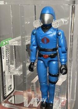 AFA 85 Loose G I JOE 1982 Cobra Commander Straight Arm HK Case Fresh NM+ Rare