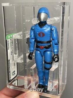 AFA 85 Loose G I JOE 1982 Cobra Commander Straight Arm HK Case Fresh NM+ Rare