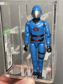 AFA 85 Loose G I JOE 1982 Cobra Commander Straight Arm HK Case Fresh NM+ Rare