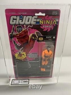 AFA UKG GI Joe Slice Ninja Force ACTION FIGURE GRADED Fg 1993 Series 12 Hasbro