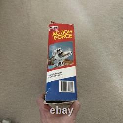 Action Force Flying Submarine with box and insert by Palitoy GI Joe deep six