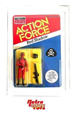 Action Force G I JOE PALITOY Enemy RED SHADOW UK Card MOC NEW