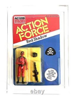 Action Force G I JOE PALITOY Enemy RED SHADOW UK Card MOC NEW