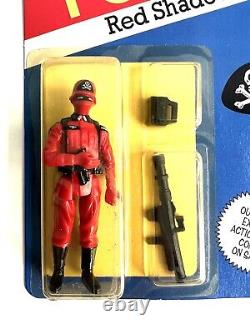 Action Force G I JOE PALITOY Enemy RED SHADOW UK Card MOC NEW