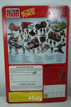 Action Force G I JOE PALITOY Enemy RED SHADOW UK Card MOC NEW