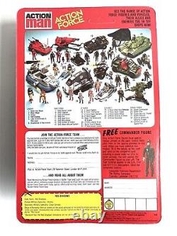 Action Force G I JOE PALITOY Enemy RED SHADOW UK Card MOC NEW