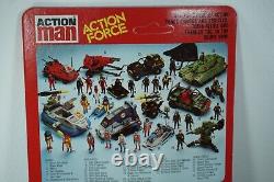 Action Force G I JOE PALITOY Enemy RED SHADOW UK Card MOC NEW