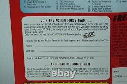Action Force G I JOE PALITOY Enemy RED SHADOW UK Card MOC NEW