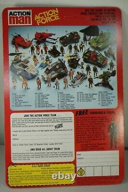 Action Force G I JOE PALITOY SAS Squad Leader UK Card MOC NEW