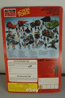 Action Force G I JOE Q-Force Deep Sea Defender Diver Excellent Palitoy MOC