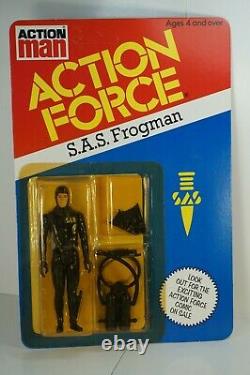 Action Force G I JOE SAS Frogman Figure Vintage Palitoy 1982 MOC NEW