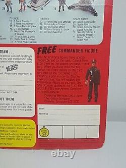 Action Force G I JOE SAS Squad Leader Toy Figure Vintage Palitoy New Carded Rare