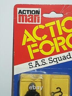 Action Force G I JOE SAS Squad Leader Toy Figure Vintage Palitoy New Carded Rare