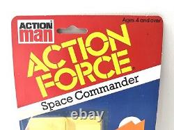 Action Force G I JOE Space Commander Carded Figure Vintage Palitoy MOC RARE