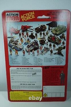 Action Force G I JOE Vintage 1983 Palitoy Enemy Black Major Figure MOC