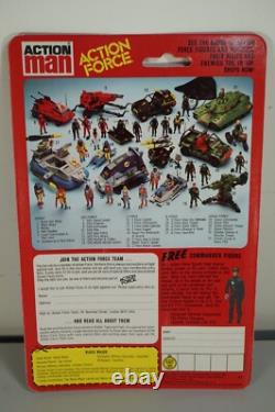 Action Force G I JOE Vintage 1983 Palitoy Enemy Black Major Figure MOC Action Force G I JOE Vintage 1983 Palitoy Enemy Black Major Figure MOC
