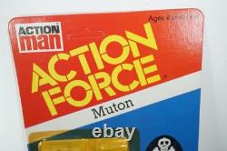 Action Force G I JOE Vintage 1983 Palitoy Enemy Muton Alien Figure Unpunched MOC