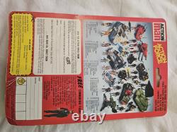 Action Force G I JOE Vintage Man Palitoy Enemy Black Major Figure MOC