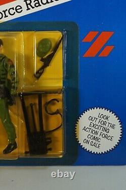 Action Force G I JOE Z-Force Radio Operator Figure Vintage Palitoy 1982 MOC NEW