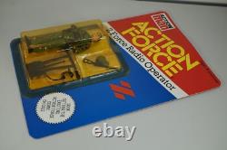 Action Force G I JOE Z-Force Radio Operator Figure Vintage Palitoy 1982 MOC NEW