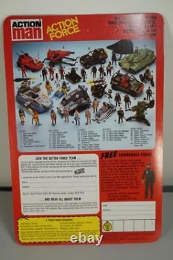 Action Force G I JOE Z-Force Radio Operator Figure Vintage Palitoy 1982 MOC NEW