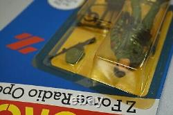 Action Force G I JOE Z-Force Radio Operator Figure Vintage Palitoy 1982 MOC NEW