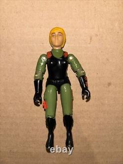 Action Force G. I. Joe Quarrel Figure Z Force 1983 Pallitoy Vintage Scarlett