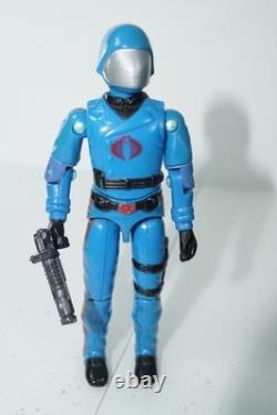 Action Force GI JOE Cobra Commander Figure 1983 Hasbro with Original Laser
